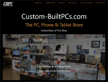 Tablet Screenshot of custom-builtpcs.com